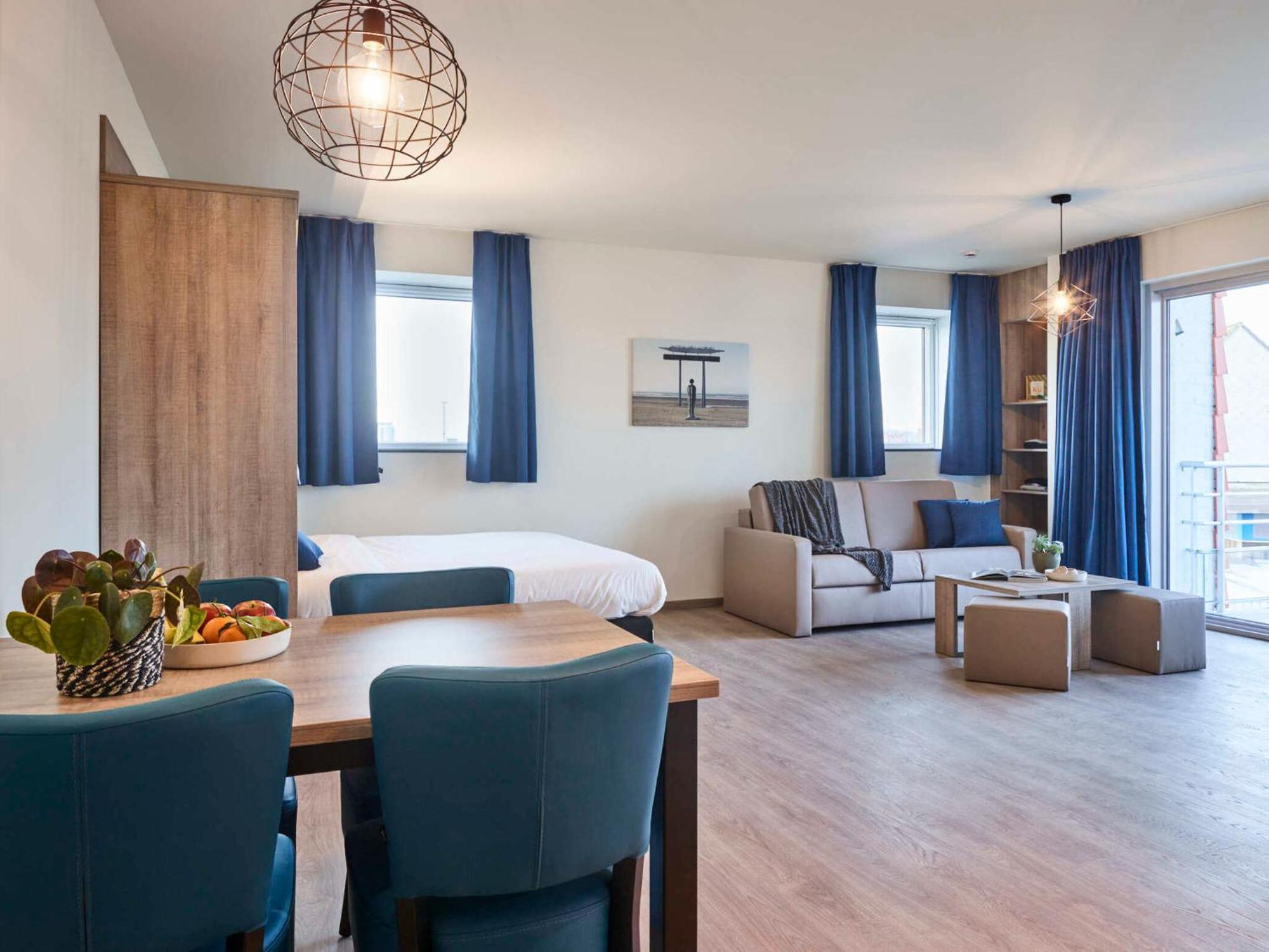 Holiday Suites Zeebrugge Oda fotoğraf