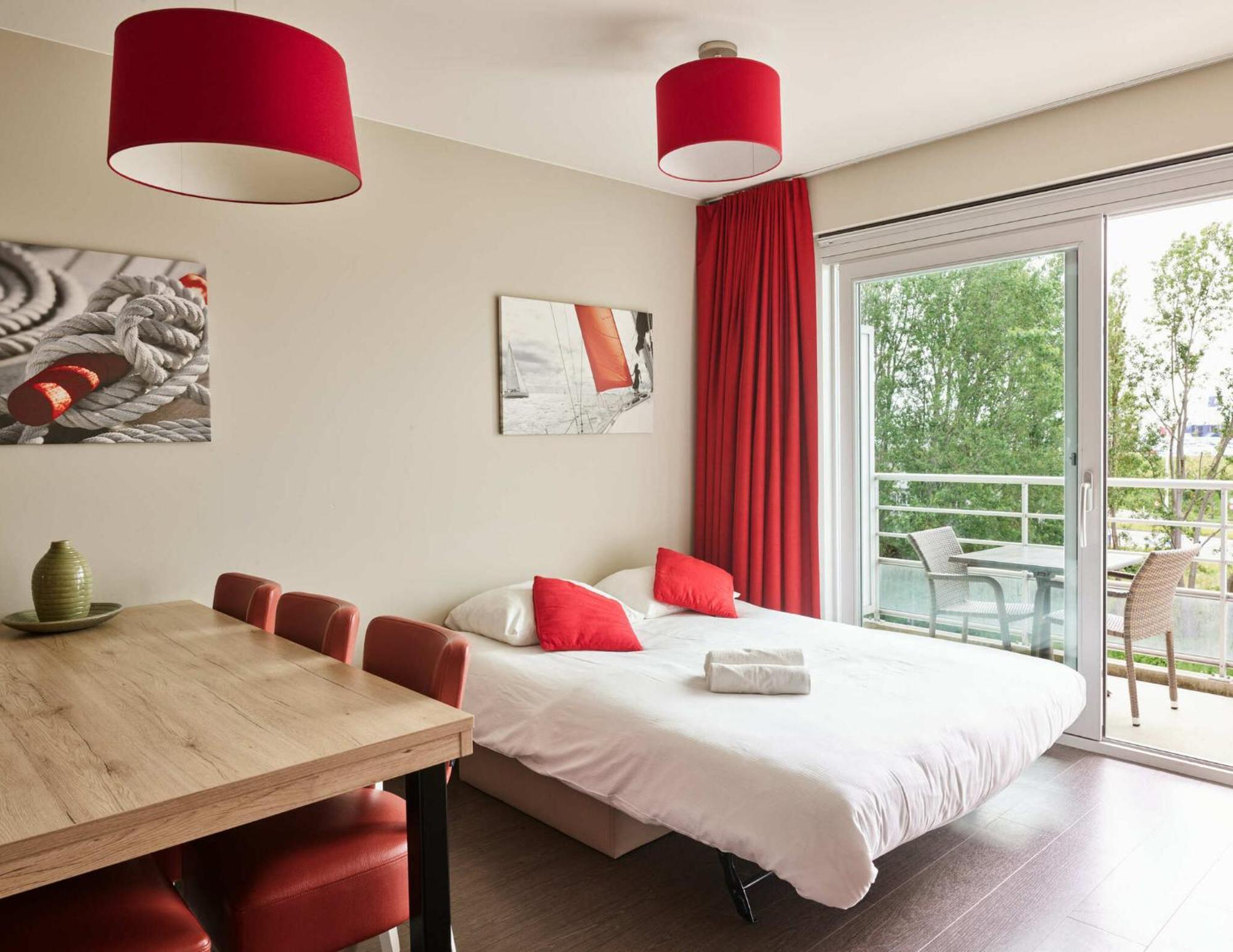 Holiday Suites Zeebrugge Oda fotoğraf